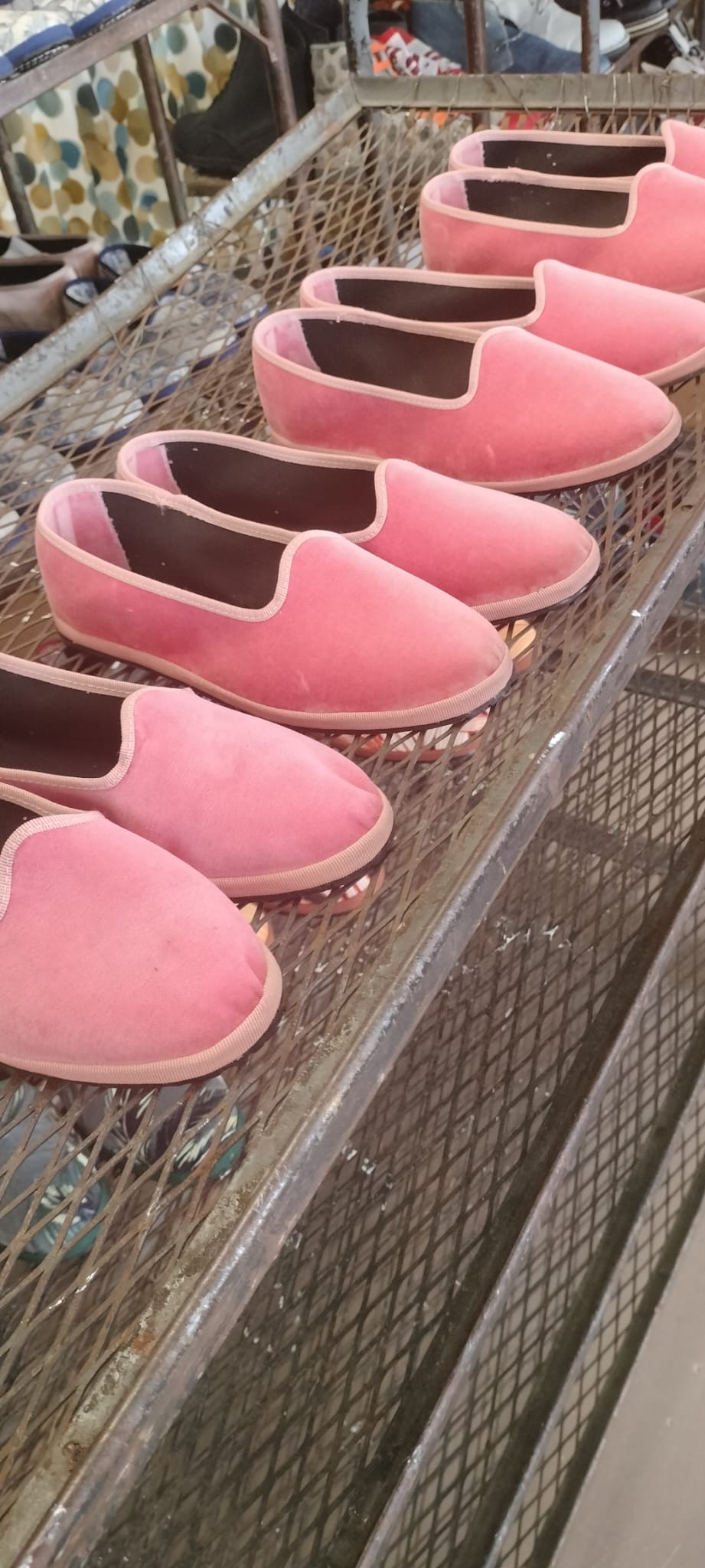 Friulane rosa in lavorazione